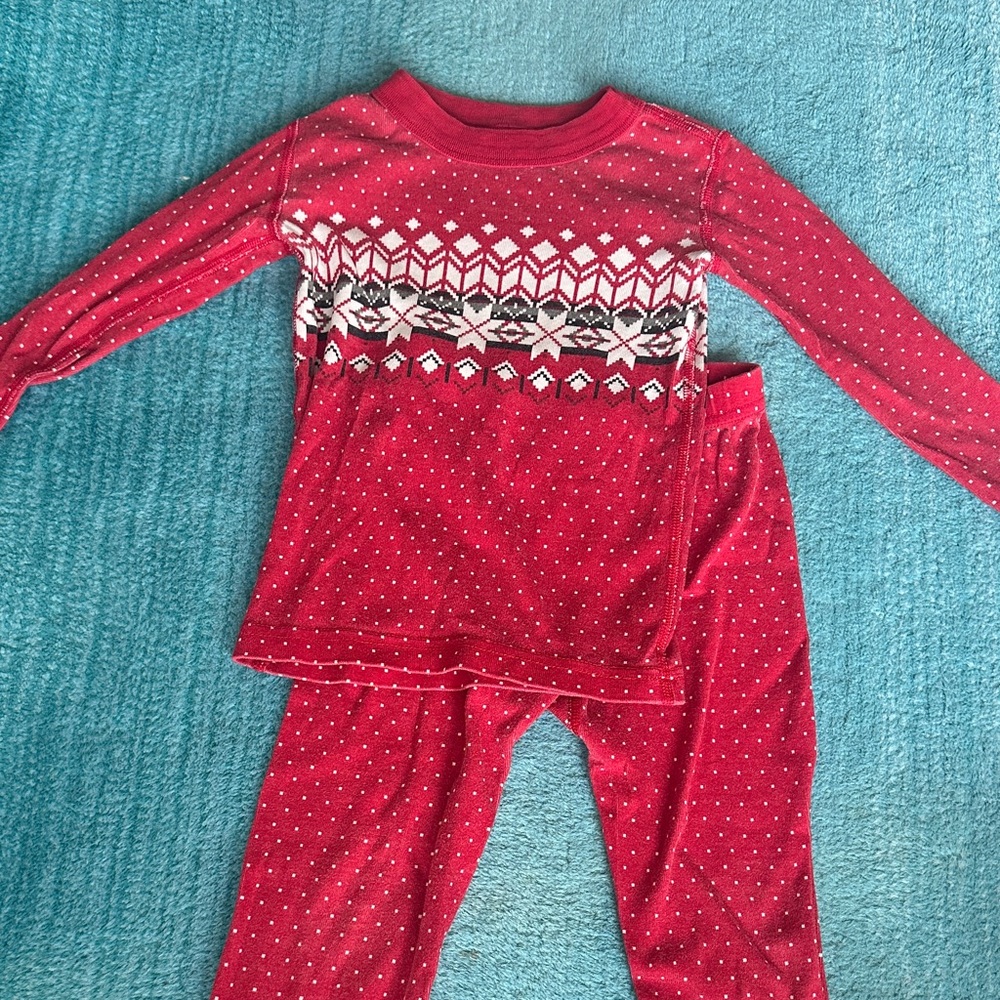 Hanna Andersson Kids Holiday Pajama Set 4T